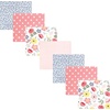 image:imageHudson Baby Unisex Baby Cotton Flannel Receiving Blankets Bundle Mustache Hat One SizeModern Botanical