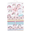 image:imageHudson Baby Unisex Baby Cotton Flannel Receiving Blankets Bundle Mustache Hat One SizeModern Rainbow