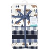 image:imageHudson Baby Unisex Baby Cotton Flannel Receiving Blankets Bundle Mustache Hat One SizeMoose Bear