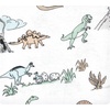 image:imageHudson Baby Unisex Baby Cotton Flannel Receiving Blankets Bundle Mustache Hat One SizeNeutral Dino World