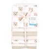 image:imageHudson Baby Unisex Baby Cotton Flannel Receiving Blankets Bundle Mustache Hat One SizePink Taupe Bear