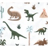 image:imageHudson Baby Unisex Baby Cotton Flannel Receiving Blankets Bundle Mustache Hat One SizeRetro Dinosaur