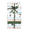 image:imageHudson Baby Unisex Baby Cotton Flannel Receiving Blankets Bundle Mustache Hat One SizeRetro Dinosaur