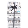 image:imageHudson Baby Unisex Baby Cotton Flannel Receiving Blankets Bundle Mustache Hat One SizeRoyal Safari