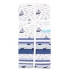 image:imageHudson Baby Unisex Baby Cotton Flannel Receiving Blankets Bundle Mustache Hat One SizeSailboat