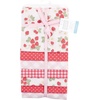 image:imageHudson Baby Unisex Baby Cotton Flannel Receiving Blankets Bundle Mustache Hat One SizeStrawberries