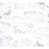 image:imageHudson Baby Unisex Baby Cotton Flannel Receiving Blankets Bundle Mustache Hat One SizeZoo Animals
