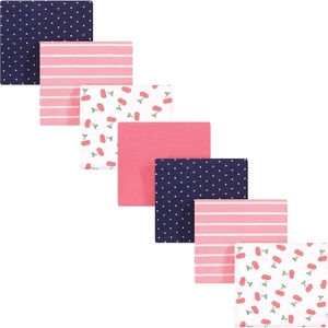 image:imageHudson Baby Unisex Baby Cotton Flannel Receiving Blankets Bundle Butterflies One SizeCherry