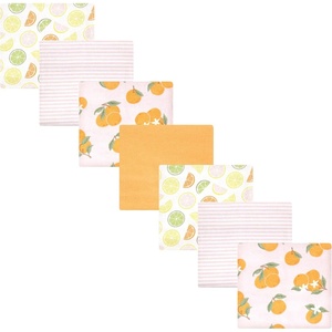 image:imageHudson Baby Unisex Baby Cotton Flannel Receiving Blankets Bundle Butterflies One SizeCitrus Orange