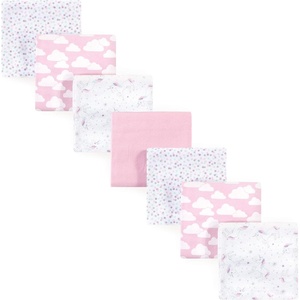 image:imageHudson Baby Unisex Baby Cotton Flannel Receiving Blankets Bundle Butterflies One SizeMagical Unicorn