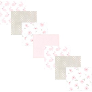 image:imageHudson Baby Unisex Baby Cotton Flannel Receiving Blankets Bundle Butterflies One SizePink Honey Bunny