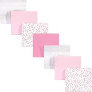 image:imageHudson Baby Unisex Baby Cotton Flannel Receiving Blankets Bundle Butterflies One SizePink Peony