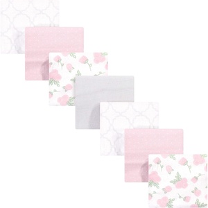 image:imageHudson Baby Unisex Baby Cotton Flannel Receiving Blankets Bundle Butterflies One SizePink Rose