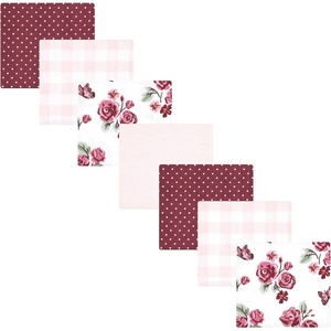 image:imageHudson Baby Unisex Baby Cotton Flannel Receiving Blankets Bundle Butterflies One SizeSweet Roses