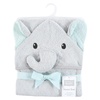 image:imageHudson Baby Unisex Baby Cotton Animal Face Hooded Towel Cow One SizeDreamy Elephant