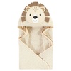 image:imageHudson Baby Unisex Baby Cotton Animal Face Hooded Towel Cow One SizeLion 2piece