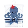 image:imageHudson Baby Unisex Baby Cotton Animal Face Hooded Towel Cow One SizeOctopus