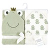 image:imageHudson Baby Unisex Baby Cotton Animal Face Hooded Towel Cow One SizePrince Frog