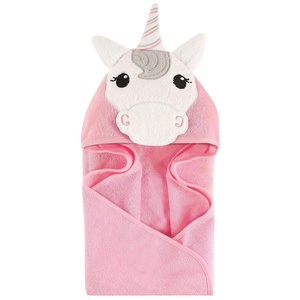 image:imageHudson Baby Unisex Baby Cotton Animal Face Hooded Towel Cow One SizeUnicorn