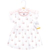 image:imageHudson Baby Girls Cotton Dresses Bonjour Paris 03 Months
