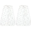 image:imageHudson Baby Unisex Baby Plush Sleeping Bag Sack Blanket Sleeveless Snowflakes 1824 Months Pack of 2