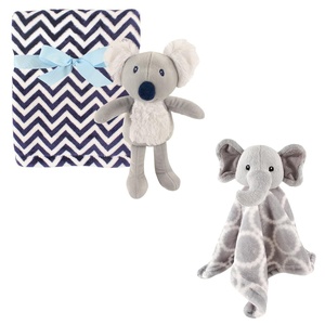 image:imagePlush Blanket Security Blanket amp ToyBoy KoalaGray Elephant