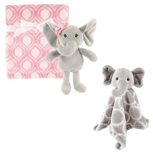 image:imagePlush Blanket Security Blanket amp ToyGirl ElephantGray Elephant