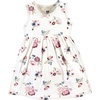 image:imageHudson Baby Girls Quilted Cardigan and DressDusty Rose Floral