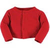 image:imageHudson Baby Girls Quilted Cardigan and DressLeopard Red