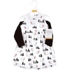 image:imageHudson Baby Girls Quilted Cardigan and DressWinter Bear