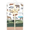 image:imageHudson Baby Unisex Baby Cotton Poly Flannel Receiving Blankets Cowboy One SizeAnimal Adventure