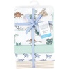 image:imageHudson Baby Unisex Baby Cotton Poly Flannel Receiving Blankets Cowboy One SizeBoy Dino World