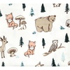 image:imageHudson Baby Unisex Baby Cotton Poly Flannel Receiving Blankets Cowboy One SizeBoy Woodland Pals