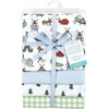 image:imageHudson Baby Unisex Baby Cotton Poly Flannel Receiving Blankets Cowboy One SizeBugs