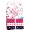 image:imageHudson Baby Unisex Baby Cotton Poly Flannel Receiving Blankets Cowboy One SizeButterfly Floral