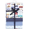 image:imageHudson Baby Unisex Baby Cotton Poly Flannel Receiving Blankets Cowboy One SizeColorful Transportation