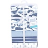 image:imageHudson Baby Unisex Baby Cotton Poly Flannel Receiving Blankets Cowboy One SizeCute Whales