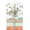 image:imageHudson Baby Unisex Baby Cotton Poly Flannel Receiving Blankets Cowboy One SizeDinosaur Adventures
