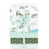 image:imageHudson Baby Unisex Baby Cotton Poly Flannel Receiving Blankets Cowboy One SizeEucalyptus