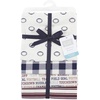 image:imageHudson Baby Unisex Baby Cotton Poly Flannel Receiving Blankets Cowboy One SizeFootball