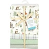 image:imageHudson Baby Unisex Baby Cotton Poly Flannel Receiving Blankets Cowboy One SizeForest Animals