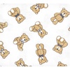 image:imageHudson Baby Unisex Baby Cotton Poly Flannel Receiving Blankets Cowboy One SizeGentleman Bear
