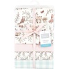 image:imageHudson Baby Unisex Baby Cotton Poly Flannel Receiving Blankets Cowboy One SizeGirl Woodland Pals