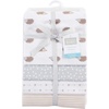 image:imageHudson Baby Unisex Baby Cotton Poly Flannel Receiving Blankets Cowboy One SizeHedgehog
