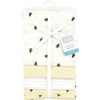image:imageHudson Baby Unisex Baby Cotton Poly Flannel Receiving Blankets Cowboy One SizeHoney Bee