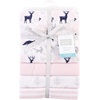 image:imageHudson Baby Unisex Baby Cotton Poly Flannel Receiving Blankets Cowboy One SizeLinocut Woodland Girl