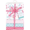 image:imageHudson Baby Unisex Baby Cotton Poly Flannel Receiving Blankets Cowboy One SizeMermaid