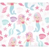 image:imageHudson Baby Unisex Baby Cotton Poly Flannel Receiving Blankets Cowboy One SizeMermaid