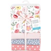 image:imageHudson Baby Unisex Baby Cotton Poly Flannel Receiving Blankets Cowboy One SizeModern Botanical