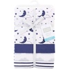 image:imageHudson Baby Unisex Baby Cotton Poly Flannel Receiving Blankets Cowboy One SizeMoon